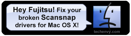 fujitsu scansnap driver for mac